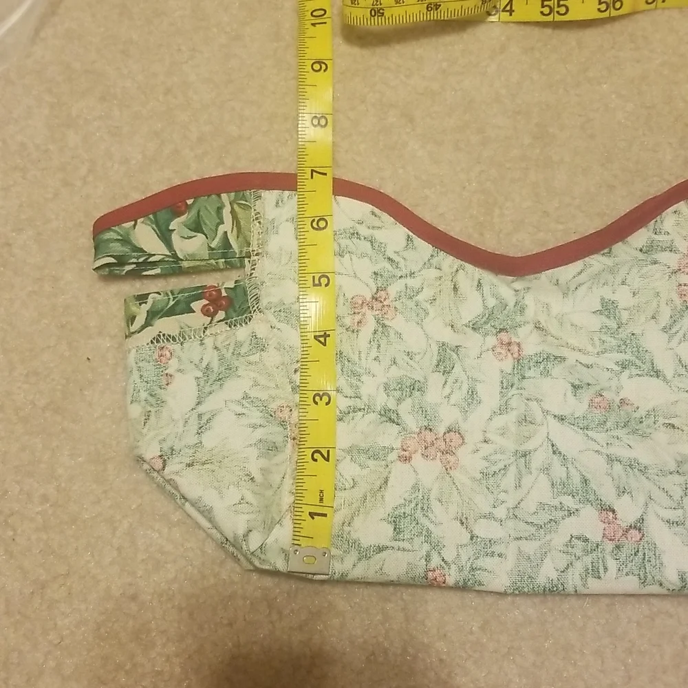 Longaberger liner for 2002 Traditions basket  American Holly NWT